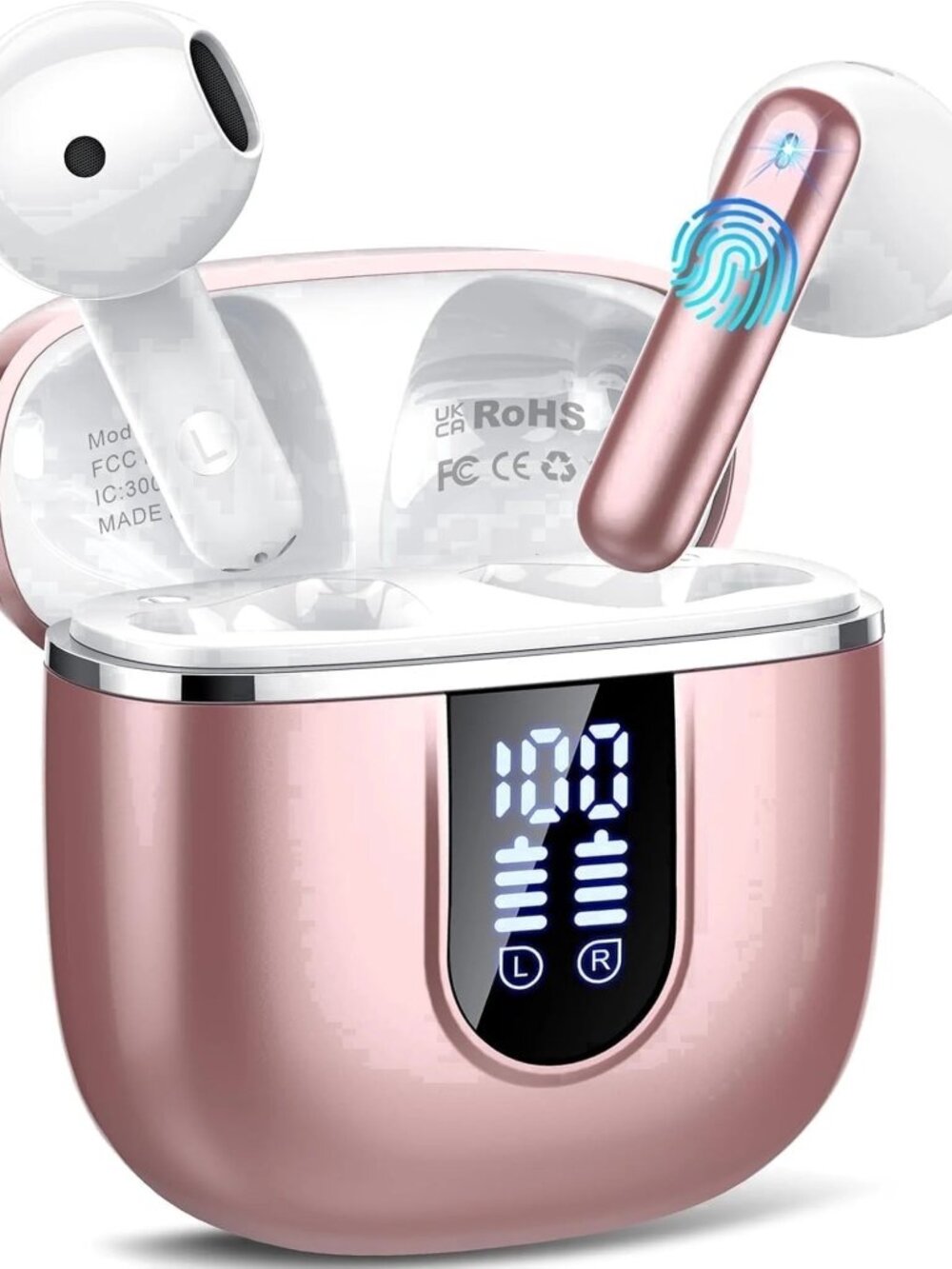 Wireless Earbuds, 2026 Bluetooth 5.4 Earphones In Ear 3D Stereo, Bluetooth